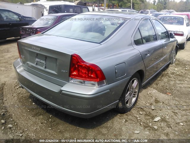 YV1RS592862549973 - 2006 VOLVO S60 2.5T GOLD photo 4