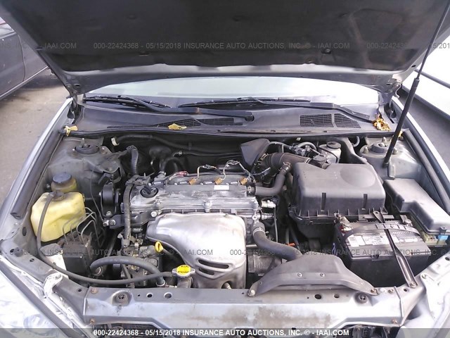 JTDBE32K963051112 - 2006 TOYOTA CAMRY LE/XLE Մոխրագույն լուսանկար 10