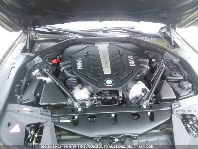 WBAKA8C54CDX01243 - 2012 BMW 750 I BLACK photo 10