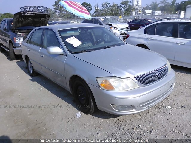 4T1BF28B6YU040558 - 2000 TOYOTA AVALON XL/XLS SILVER photo 1