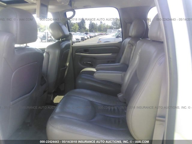 1GKFK66U06J142163 - 2006 GMC YUKON XL DENALI WHITE photo 8