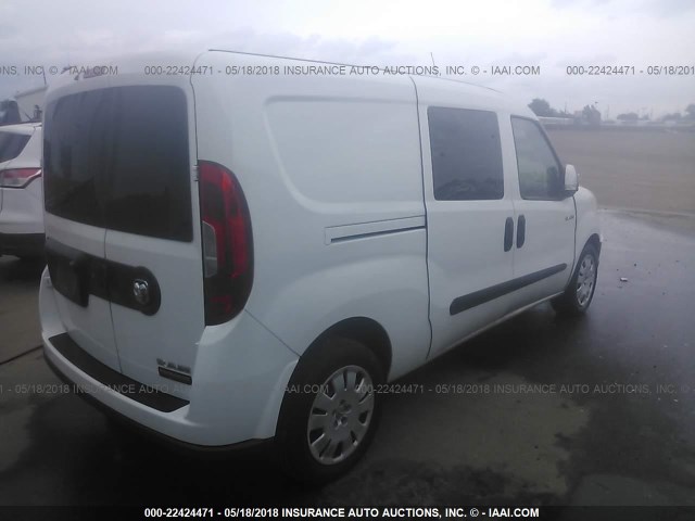 ZFBERFBT5F6A67792 - 2015 RAM PROMASTER CITY SLT თეთრი ფოტო 4