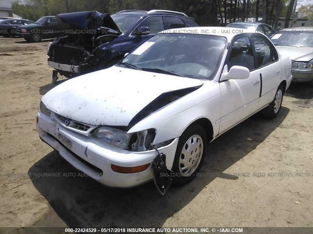 1NXBB02E5TZ401984 - 1996 TOYOTA COROLLA DX WHITE photo 2