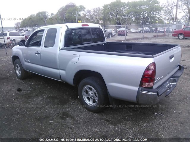 5TETX22N36Z185327 - 2006 TOYOTA TACOMA ACCESS CAB Күміс фото 3