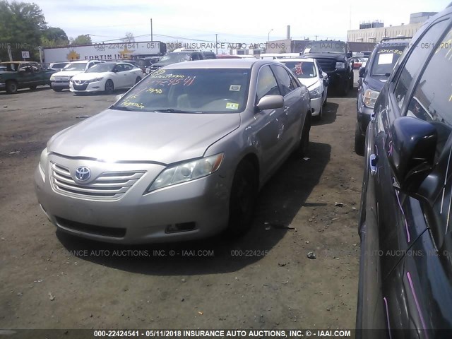 4T1BE46K77U664711 - 2007 TOYOTA CAMRY NEW GENERAT CE/LE/XLE/SE GOLD photo 2