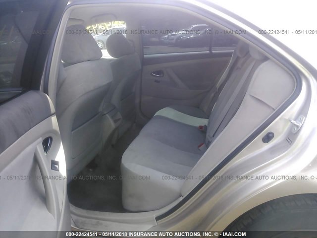 4T1BE46K77U664711 - 2007 TOYOTA CAMRY NEW GENERAT CE/LE/XLE/SE GOLD photo 8
