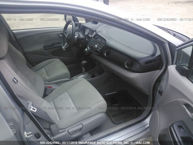 JHMZE2H78BS012103 - 2011 HONDA INSIGHT EX SILVER photo 5