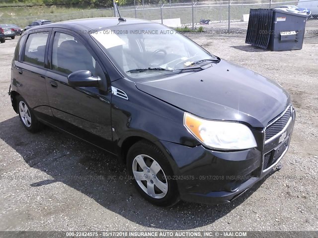KL1TD66E29B304656 - 2009 CHEVROLET AVEO LS/LT 黑色 照片 1