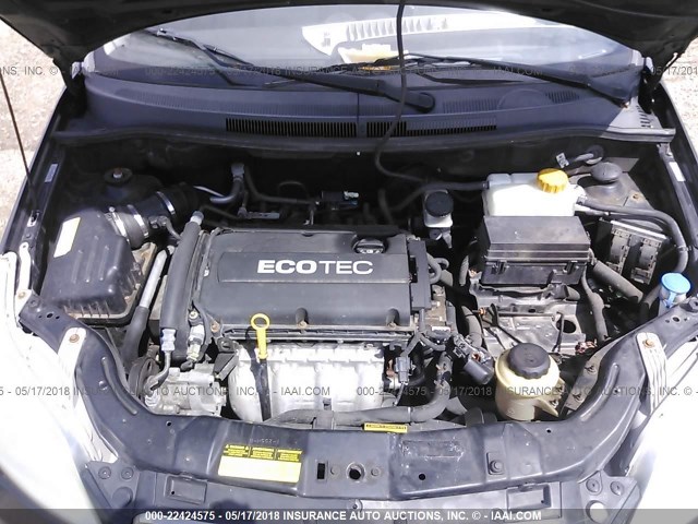 KL1TD66E29B304656 - 2009 CHEVROLET AVEO LS/LT 黑色 照片 10