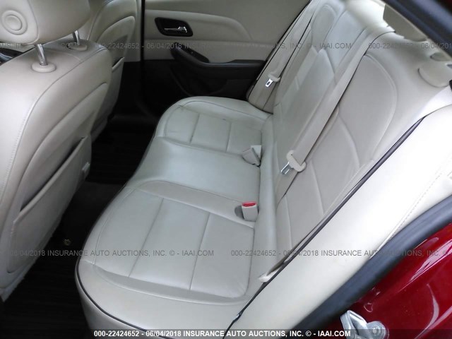 1G11H5SA9DF264751 - 2013 CHEVROLET MALIBU LTZ RED photo 8