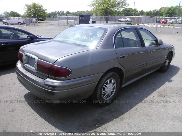 1G4HP52K13U137967 - 2003 BUICK LESABRE CUSTOM GRAY photo 4