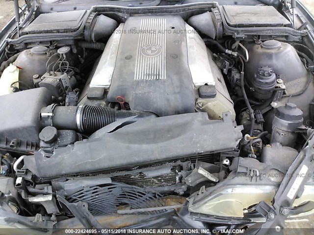 WBADN634X3GN89670 - 2003 BMW 540 I AUTOMATIC 黑色 照片 10