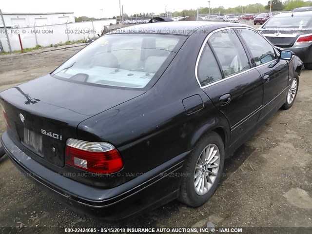 WBADN634X3GN89670 - 2003 BMW 540 I AUTOMATIC 黑色 照片 4