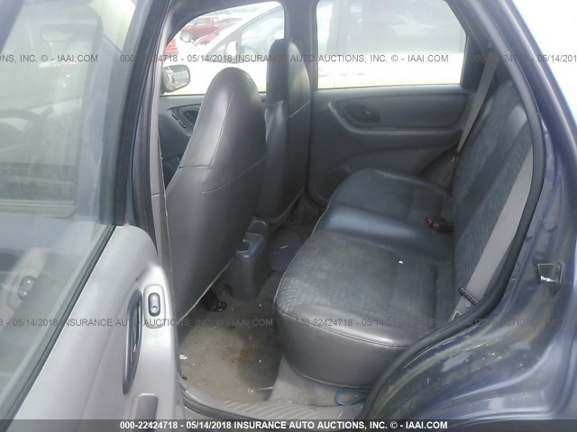 1FMYU01141KB04877 - 2001 FORD ESCAPE XLS BLUE photo 8