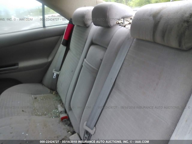 4T1BE32K85U384406 - 2005 TOYOTA CAMRY LE/XLE/SE ბურგუნდია ფოტო 8