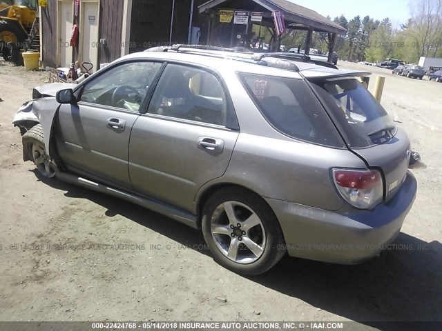 JF1GG67656H817035 - 2006 SUBARU IMPREZA 2.5I SPORTS WAGON GRAY photo 3