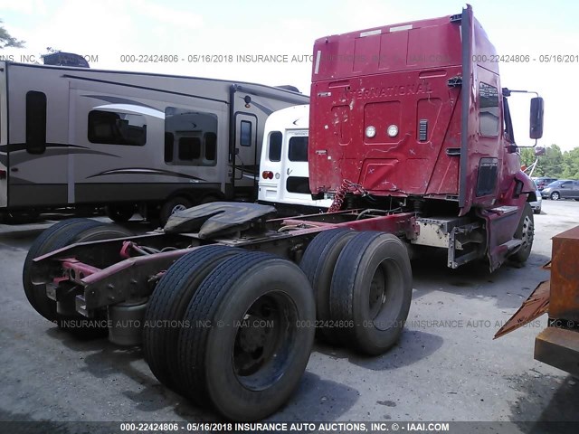 3HSDHSJR4DN328500 - 2013 INTERNATIONAL PROSTAR RED photo 4