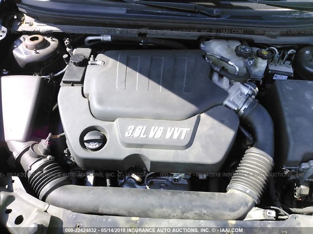 1G1ZK57768F212937 - 2008 CHEVROLET MALIBU LTZ 黑色 照片 10