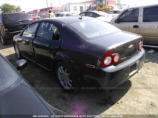 1G1ZK57768F212937 - 2008 CHEVROLET MALIBU LTZ 黑色 照片 3