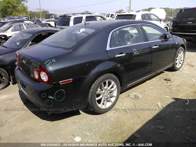 1G1ZK57768F212937 - 2008 CHEVROLET MALIBU LTZ 黑色 照片 4