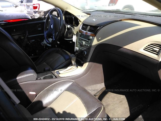 1G1ZK57768F212937 - 2008 CHEVROLET MALIBU LTZ 黑色 照片 5