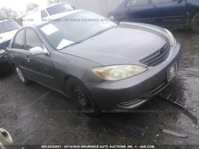 4T1BE30K83U691977 - 2003 TOYOTA CAMRY LE/XLE/SE ნაცრისფერი ფოტო 1