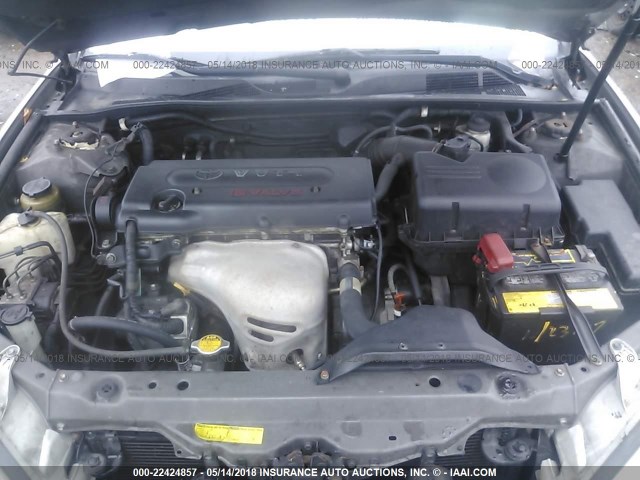 4T1BE30K83U691977 - 2003 TOYOTA CAMRY LE/XLE/SE ნაცრისფერი ფოტო 10