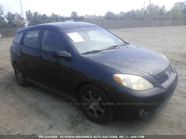 2T1KR32E15C491796 - 2005 TOYOTA COROLLA MATRIX XR BLACK photo 1