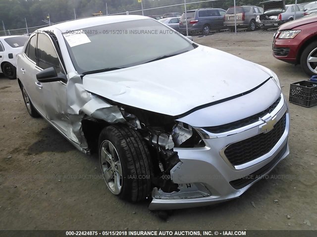 1G11B5SL6FF133153 - 2015 CHEVROLET MALIBU LS SILVER photo 1