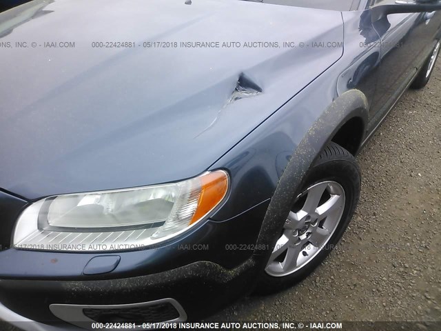 YV4BZ982781008303 - 2008 VOLVO XC70 BLUE photo 6