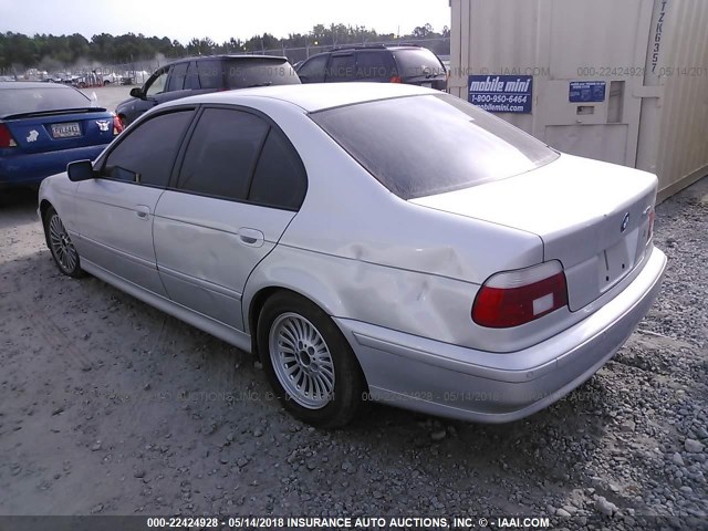 WBADN63491GM73356 - 2001 BMW 540 I AUTOMATIC SILVER photo 3