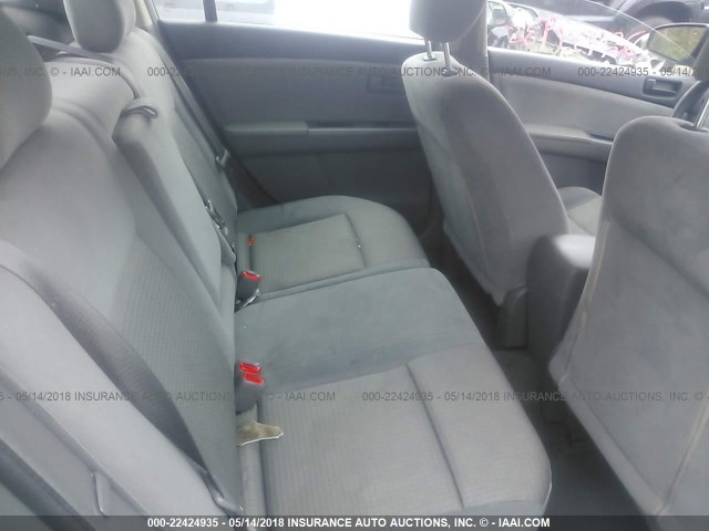 3N1AB61E98L606765 - 2008 NISSAN SENTRA 2.0/2.0S/2.0SL GRAY photo 8