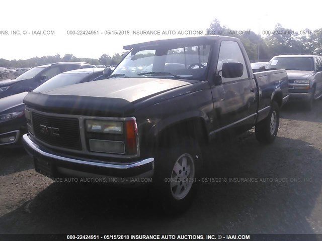 1GTDK14K8LZ546560 - 1990 GMC SIERRA K1500 GRAY photo 2