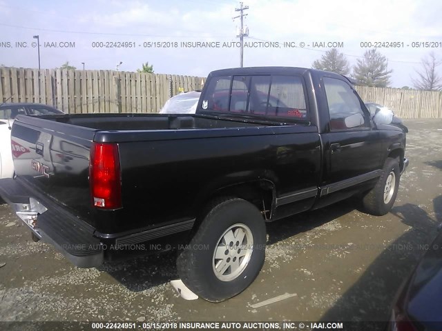 1GTDK14K8LZ546560 - 1990 GMC SIERRA K1500 GRAY photo 4