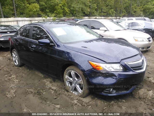 19VDE1F53EE014249 - 2014 ACURA ILX 20 PREMIUM Dark Blue photo 1