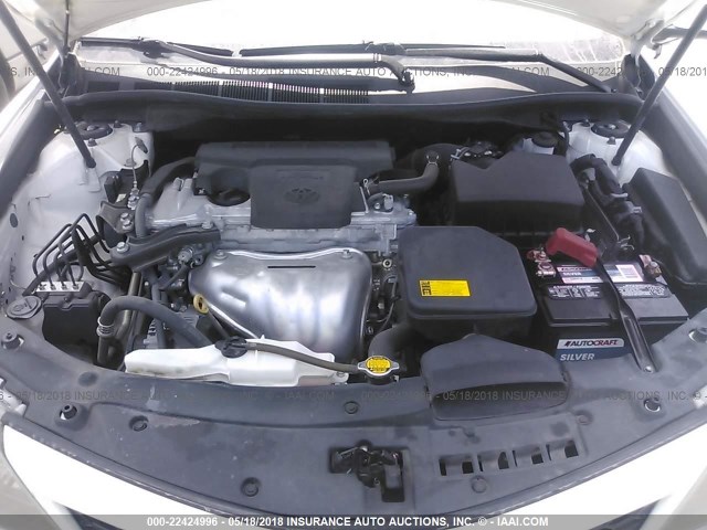 4T1BF1FK5EU323378 - 2014 TOYOTA CAMRY L/SE/LE/XLE 白色 照片 10
