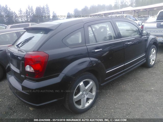 1B3HE78K27D129266 - 2007 DODGE CALIBER R/T BEIGE photo 4