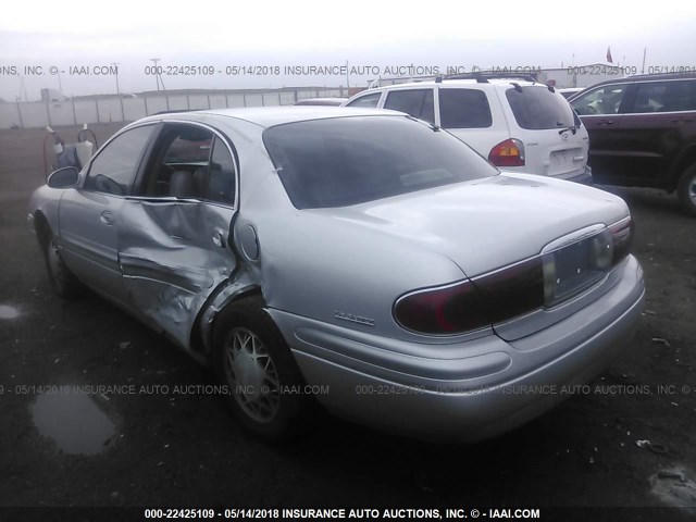 1G4HR54K32U267884 - 2002 BUICK LESABRE LIMITED SILVER photo 3