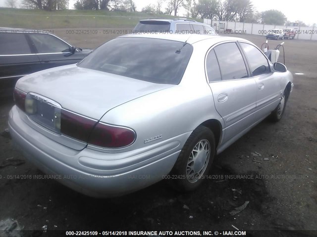 1G4HR54K32U267884 - 2002 BUICK LESABRE LIMITED SILVER photo 4