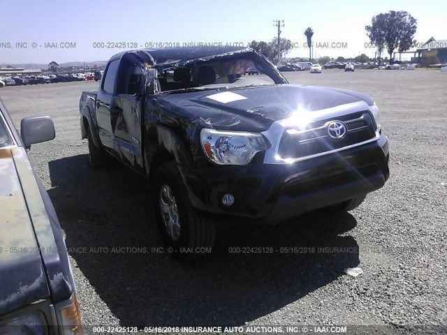 3TMJU4GN9EM166426 - 2014 TOYOTA TACOMA DOUBLE CAB PRERUNNER BLACK photo 1