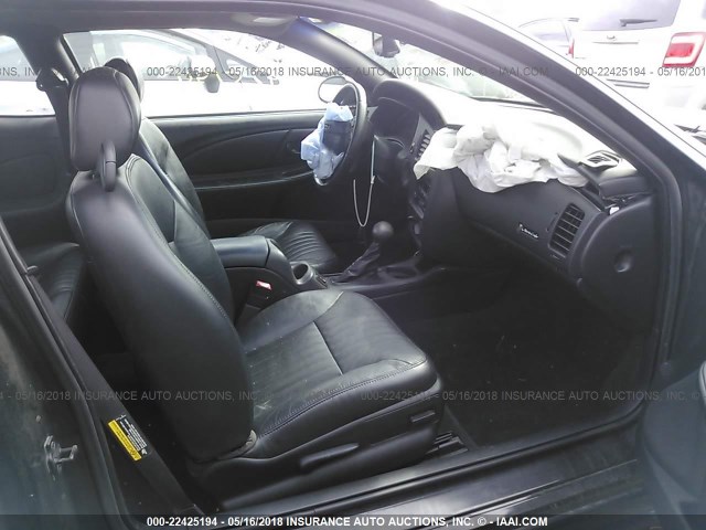 2G1WX15K229358370 - 2002 CHEVROLET MONTE CARLO SS შავი ფოტო 5