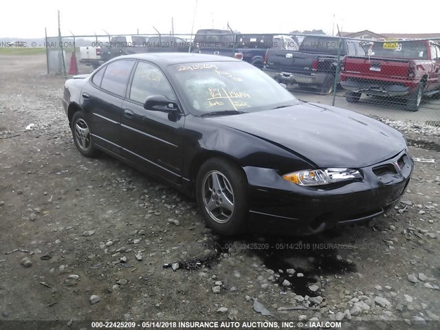 1G2WP52K91F273698 - 2001 PONTIAC GRAND PRIX GT BLACK photo 1