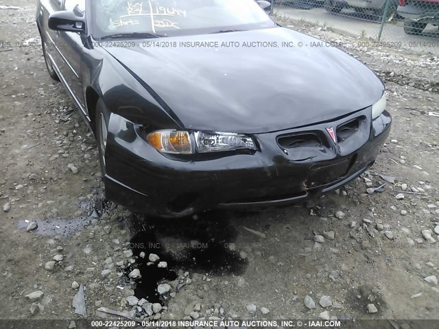 1G2WP52K91F273698 - 2001 PONTIAC GRAND PRIX GT BLACK photo 6