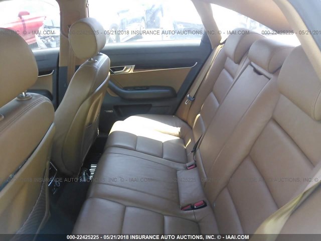 WAUKGAFB0BN064366 - 2011 AUDI A6 PRESTIGE თეთრი ფოტო 8