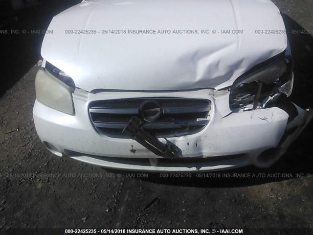 JN1DA31A43T401225 - 2003 NISSAN MAXIMA GLE/SE WHITE photo 6