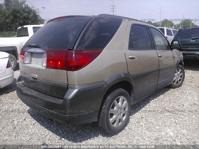 3G5DB03E65S555982 - 2005 BUICK RENDEZVOUS CX/CXL TAN photo 4