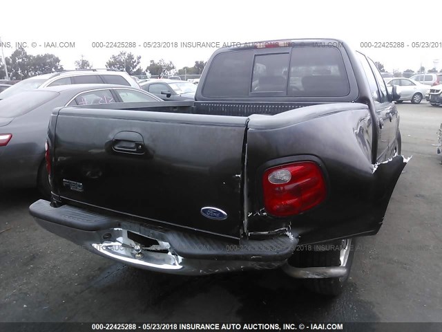 1FTRW07692KA02238 - 2002 FORD F150 SUPERCREW BLACK photo 4