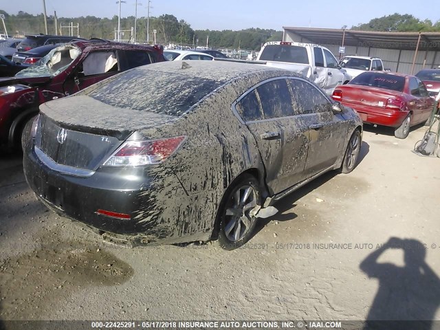 19UUA8F56DA005219 - 2013 ACURA TL TECH BLACK photo 4