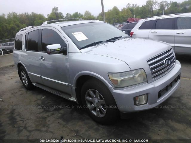 5N3AA08C16N802099 - 2006 INFINITI QX56 SILVER photo 1