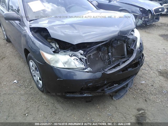 4T1BE46K08U224850 - 2008 TOYOTA CAMRY CE/LE/XLE/SE GRAY photo 6